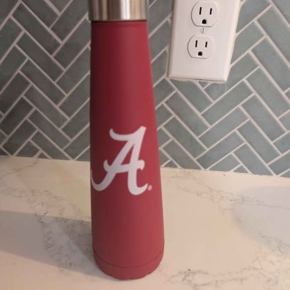 Alabama crimson stainless steel container